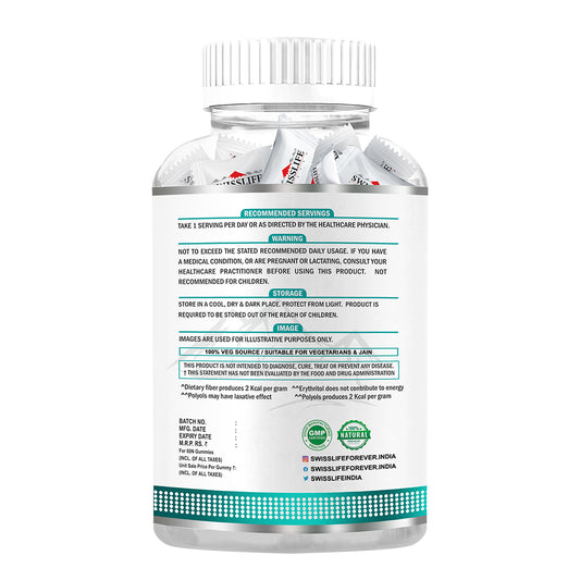 SwissLife Forever Multivitamin Gummies with Folic Acid & Vitamin C | Enriched with Vitamins A, D, E, B6, B9, B12 | Sugar-Free | Supports Immunity & Overall Health | 60 Veg Gummies