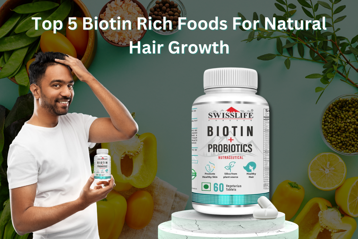 Top 5 Biotin Rich Foods For Natural Hair Growth