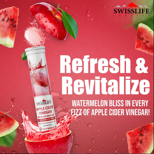Watermelon Bliss in Every Fizz of Apple Cider Vinegar! (From Swisslife)