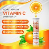 SwissLife Forever Vitamin C Amla Extract + Zinc with Immunity & Acne-free Skin - 15 Effervescent Tablets for Men & Women