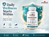 SwissLife Forever Nerve Care Tablets | With Curcumate™ 95 (Curcumin), Coenzyme Q10 & Alpha Lipoic Acid | Supports Nerve Health, Bone Strength, Eye & Skin Wellness | For Men & Women | 60 Tablets