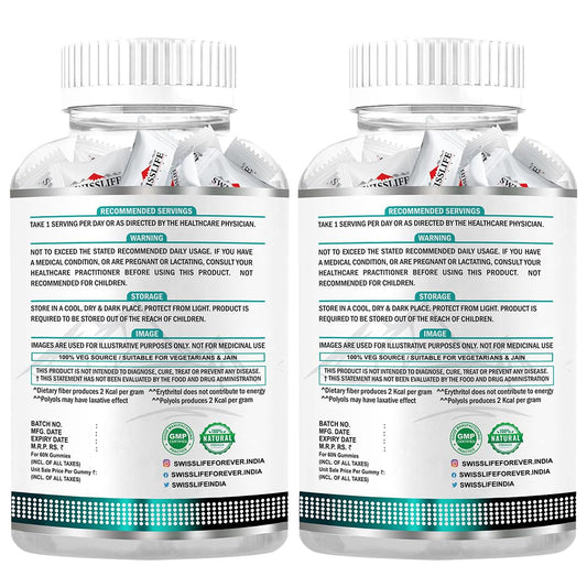 Melatonin 10mg Sleeping Gummies with No Added Sugar | Sleep Aid Gummies for Men & Women - Pack of (60 Gummies Combo)