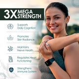 SwissLife Forever combo pack of Melatonin 10 mg+  60 Tablets  & Vegan Omega 369 with Algal DHA 90 Capsules