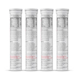 SwissLife Forever Apple Cider Vinegar 750 mg Effervescent Tablets | with Vit.B6, Vit.B12 | Helps with weight management, Supports digestion, No added Sugar | Watermelon flavor (15 Tablets, Pack of 4)