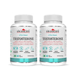 SwissLife Forever Testosterone Supplement for Men | Tribulus 1000mg, Ashwagandha, L-Citrulline, Kaunch Beej | Plant-Based Formula | Supports Strength, Stamina, Energy & Performance | 30 Tablets (Pack of 2)