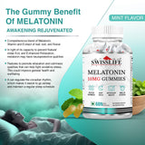SwissLife Forever combo pack of Melatonin 10 mg  Gummies And Multivitamin  Gummies (60 Gummies Each)