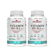 SwissLife Forever Vitamin D3 + K2 (MK7) | Plant-Based Vitamin D3 from Lichen | Supports Immunity, Heart, Muscle & Bone Health | 120 Veg Tablets (Pack of 2)