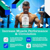 SwissLife Forever L-Arginine 1000mg with Chromium Picolinate | Supports Metabolism, Blood Sugar Balance & Heart Health | Pre-Workout Energy Booster | For Men & Women | 120 Vegan Capsules (Pack of 2)