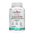 SwissLife Forever Calcium Magnesium Zinc with Vitamin D3, K2 MK7 & B12 | Bone Strength, Immunity & Nerve Health Support | Calcium Supplement for Men & Women | 60 & 120 Tablets
