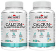 SwissLife Forever Calcium Magnesium Zinc with Vitamin D3, K2 MK7 & B12 | Bone Strength, Immunity & Nerve Health Support | Calcium Supplement for Men & Women | 60 & 120 Tablets