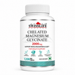 SwissLife Forever Chelated Magnesium Glycinate Tablets | Dietary Supplement with Magnesium & Amino Acids | Supports Bone, Muscle & Heart Health | For Men & Women | 120 Tablets