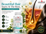 SwissLife Forever Biotin 10,000 mcg with Sesbania-Agasthi Extract – 60 Vegetarian Tablets