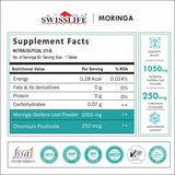 SwissLife Forever Moringa Tablets | Natural Energy & Immunity Support Formula for Digestion, Metabolism, and Overall Wellness | 60 Tablets
