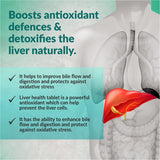 SwissLife Forever Liver Health Tablets | May Support Healthy Bile Flow & Digestion | For Men & Women | 60 Tablets