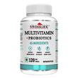 SwissLife Forever Multivitamin with Probiotics | 45 Ingredients with Vitamins A, B Complex, C, D, E, Zinc, Biotin, Minerals & Giloy | For Men & Women | (60 & 120 Tablets)