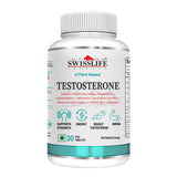 SwissLife Forever Testosterone Supplement for Men | Tribulus 1000mg, Ashwagandha, L-Citrulline, Kaunch Beej | Plant-Based Formula | Supports Strength, Stamina, Energy & Performance | 30 Tablets