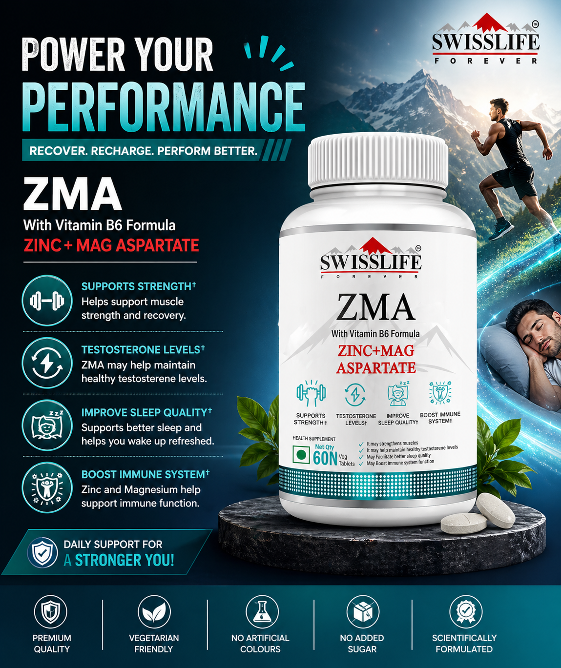 Swisslife Forever ZMA Formula